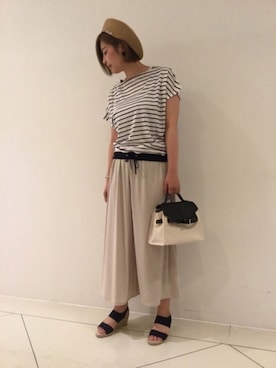 tammmさん（レディース・169cm）の夏コーディネート