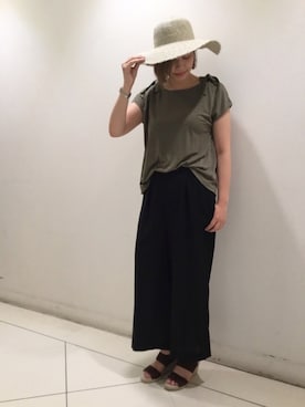 tammmさん(レディース・169cm)の夏コーディネート