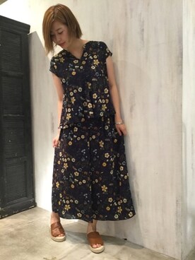 tammmさん(レディース・169cm)の夏コーディネート