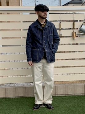 「アイテム（ブルゾン）」を使った、4484さん（メンズ・175cm・30代）の春コーディネート