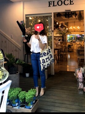 「韓国好きな人と繋がりたい」｜Nさん（レディース・155cm）の夏コーディネート