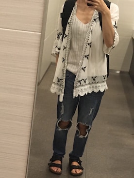 「アクティブ」｜「アイテム（キャミソール）」を使った、arisadaifukuさん（レディース・160cm）の夏コーディネート
