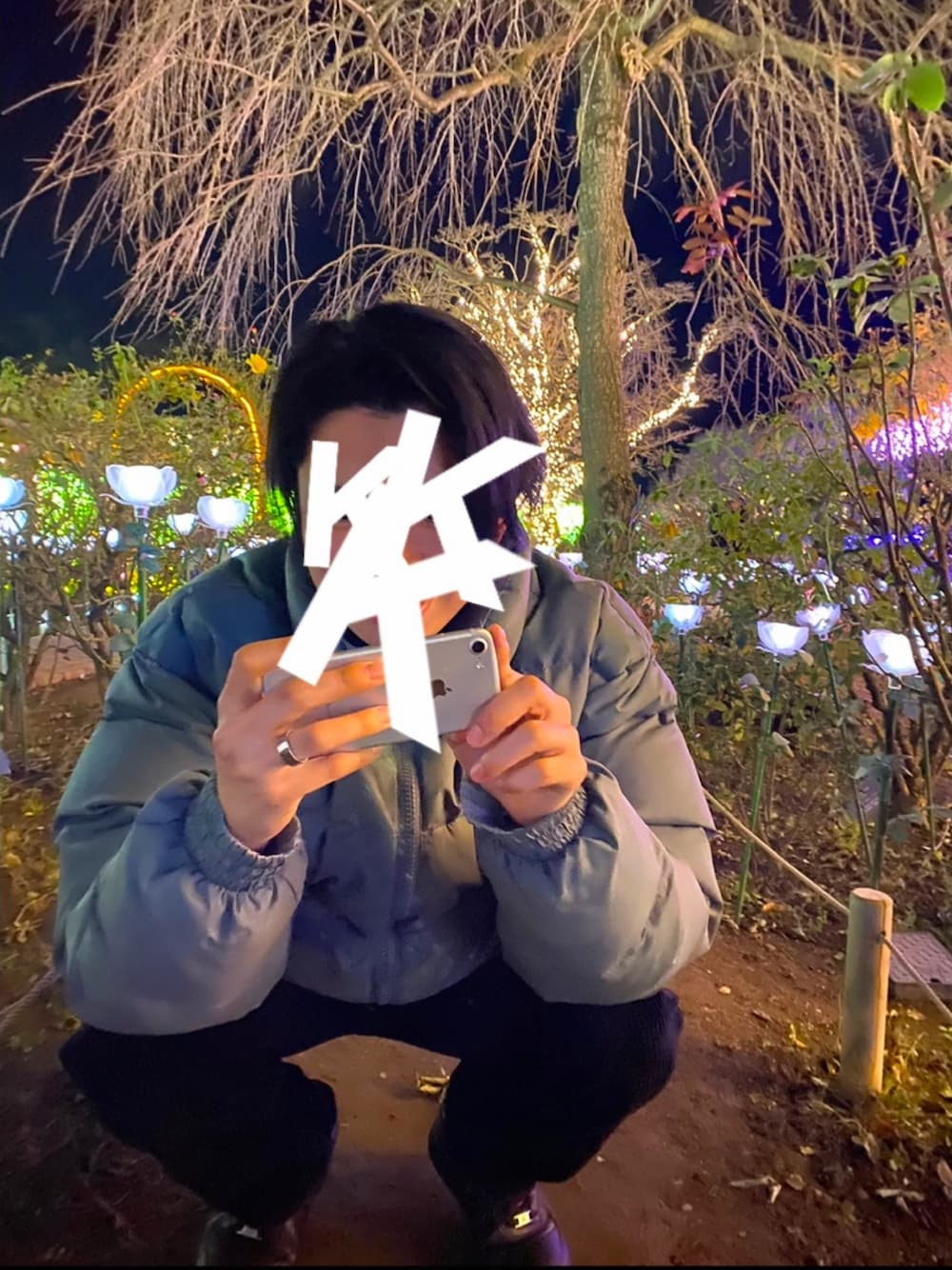 「禁断の惑星、HIPHOP、stussy、コーデュロイ、AKIRA、古着、airforce1、ストリート」｜「STUSSYのアイテム（ダウンジャケット/コート、グレー系）」を使った、Kさん（メンズ・178cm）の春コーディネートの1枚目の写真