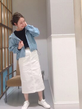 mizkさん（レディース・162cm）の春コーディネート