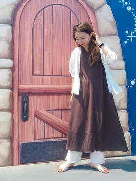 mizkさん（レディース・162cm）の夏コーディネート