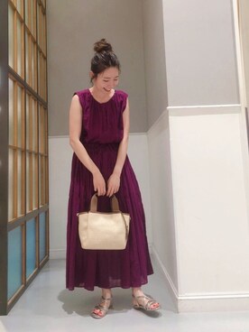 mizkさん（レディース・162cm）の夏コーディネート