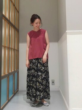 mizkさん（レディース・162cm）の夏コーディネート