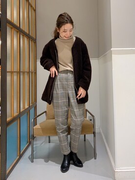 mizkさん(レディース・162cm)の冬コーディネート