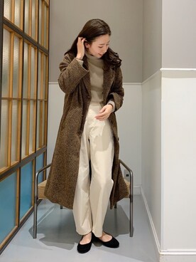 mizkさん（レディース・162cm）の冬コーディネート