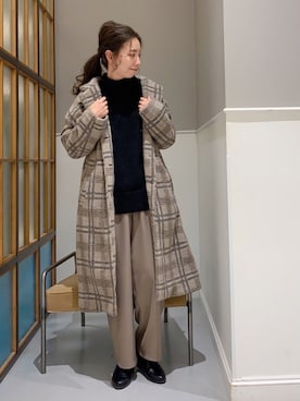 mizkさん（レディース・162cm）の冬コーディネート