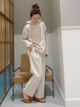「レプシィム(LEPSIM)」｜「アイテム（パーカー）」を使った、mizkさん（レディース・162cm）の春コーディネート