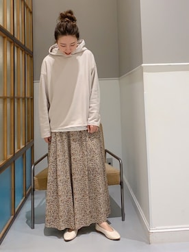 「レプシィム(LEPSIM)」｜「アイテム（パーカー）」を使った、mizkさん（レディース・162cm）の春コーディネート
