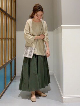 「アゼアミニット」｜mizkさん（レディース・162cm）の春コーディネート