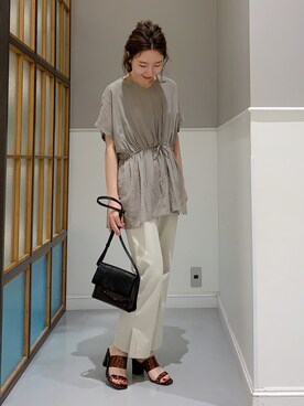 mizkさん（レディース・162cm）の夏コーディネート