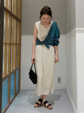 mizkさん（レディース・162cm）の夏コーディネート