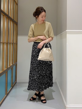 mizkさん（レディース・162cm）の夏コーディネート