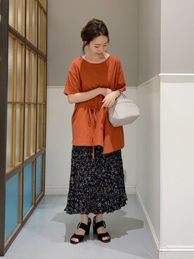 mizkさん（レディース・162cm）の夏コーディネート