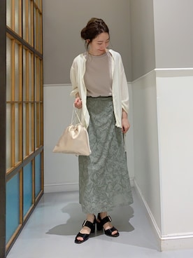 mizkさん（レディース・162cm）の夏コーディネート