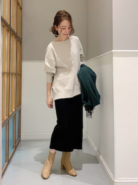 mizkさん（レディース・162cm）の秋コーディネート