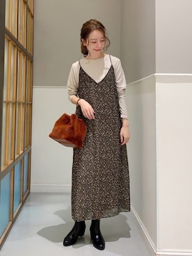 mizkさん（レディース・162cm）の秋コーディネート