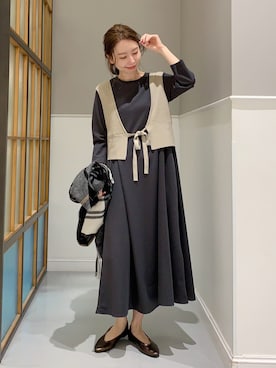 mizkさん(レディース・162cm)の冬コーディネート