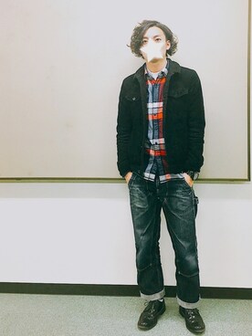 「研究室」｜Polishmanさん（メンズ・175cm）の冬コーディネート