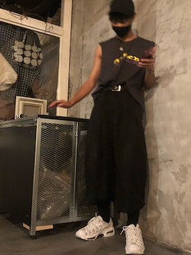 「AIVER（アイバー）のアイテム（その他トップス）」を使った、shimdさん（メンズ・173cm）の秋コーディネート