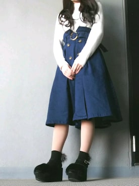 chanmeiさん（レディース・153cm）の冬コーディネート