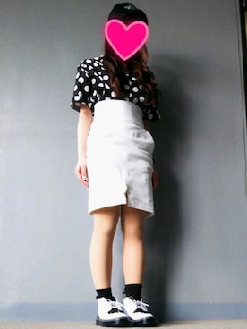 「アロハシャツ」｜chanmeiさん（レディース・153cm）の夏コーディネート