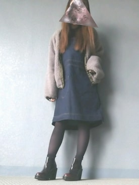 chanmeiさん（レディース・153cm）の冬コーディネート