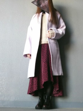 chanmeiさん（レディース・153cm）の冬コーディネート