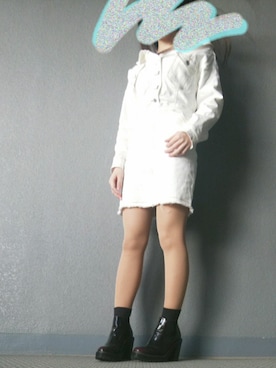 「CECIL McBEE（セシルマクビー）のアイテム（ワンピース/ドレス）」を使った、chanmeiさん（レディース・153cm）の春コーディネート