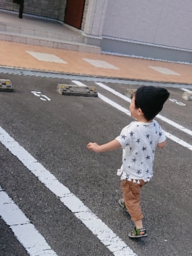 maa×kii×chiiさん（キッズ・80cm）の秋コーディネート