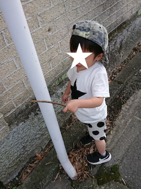 maa×kii×chiiさん（キッズ・90cm）の春コーディネート