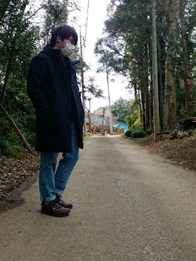 「GLOBAL WORK（グローバルワーク）のアイテム（その他アウター）」を使った、やまぁさん（メンズ・173cm・20代）の春コーディネート