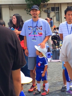 「運動会コーデ」｜「アイテム（腕時計）」を使った、realkutsudanshaku さん（メンズ・174cm）の秋コーディネート