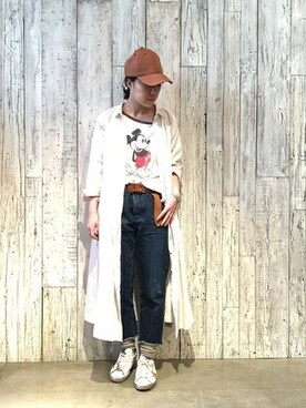 「JOURNAL STANDARD LUXE（ジャーナルスタンダード　ラックス）のアイテム（ワンピース/ドレス）」を使った、K.Sさん（レディース・155cm）の春コーディネート