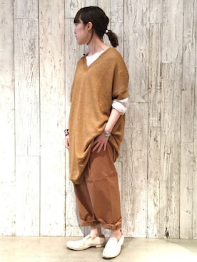 「JOURNAL STANDARD LUXE（ジャーナルスタンダード　ラックス）のアイテム」を使った、K.Sさん（レディース・155cm）の春コーディネート