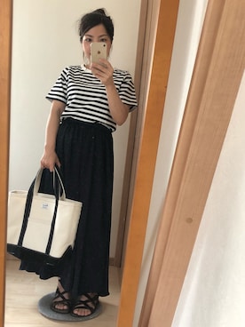 「Dansk（ダンスク）のアイテム」を使った、ゆきんこさん（レディース・154cm）の夏コーディネート