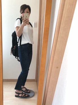 「Dansk（ダンスク）のアイテム」を使った、ゆきんこさん（レディース・154cm）の夏コーディネート