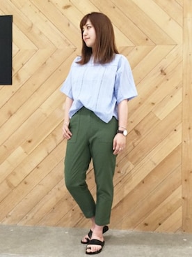 「relume」｜JOURNAL STANDARD relume　ららぽーと海老名店さん（レディース・159cm）の夏コーディネート