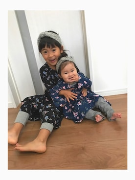 「5歳」｜「アイテム（シャツワンピース）」を使った、yuna★soraさん（キッズ・110cm）の秋コーディネート