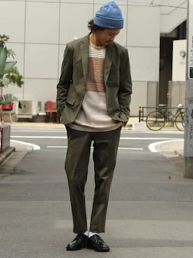 「KANTIAN」｜YUKIさん（メンズ・176cm）の秋コーディネート