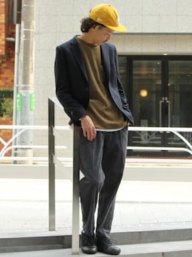 「KANTIAN」｜YUKIさん（メンズ・176cm）の秋コーディネート