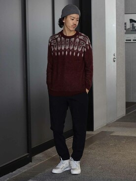 YUKIさん（メンズ・176cm）の冬コーディネート