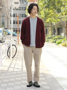 「KANTIAN」｜YUKIさん（メンズ・176cm）の冬コーディネート