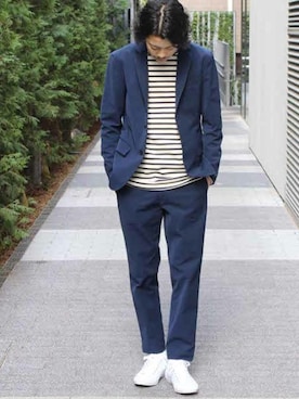 「KANTIAN」｜YUKIさん（メンズ・176cm）の冬コーディネート