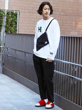 「hawaii」｜YUKIさん（メンズ・176cm）の春コーディネート