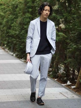 「SOLOTEX」｜YUKIさん（メンズ・176cm）の冬コーディネート