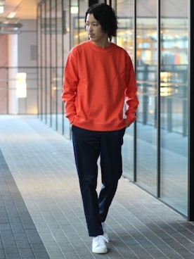 「スタンスミス」｜YUKIさん（メンズ・176cm）の冬コーディネート